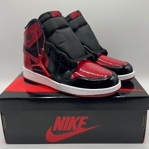 Air Jordan 1 OG Patent Bred size 5.5